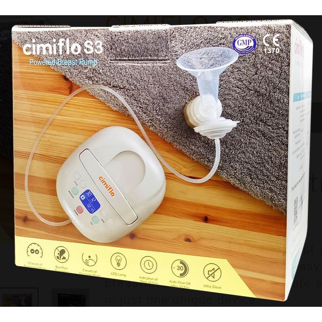 Cimiflo Breast Pump S3 Combo Hand Free 2 Set Pompa ASI