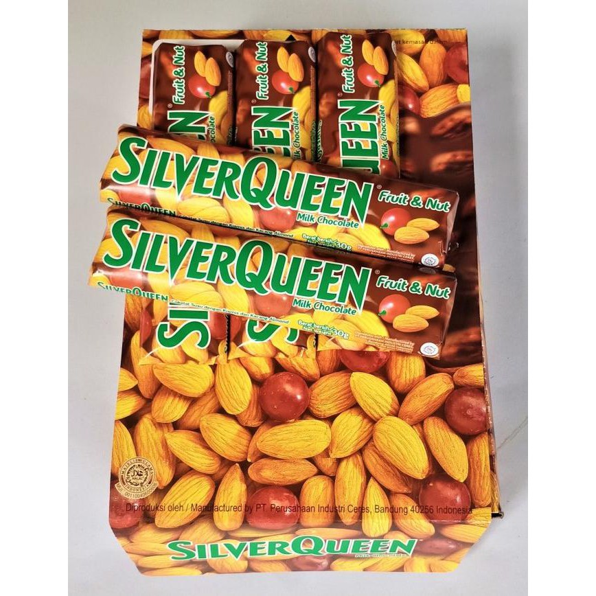 

Silverqueen Fruit and Nut 30 gram (Box)