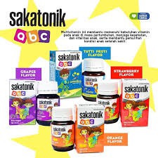 Sakatonik ABC || penambah nafsu makan dan daya tahan tubuh