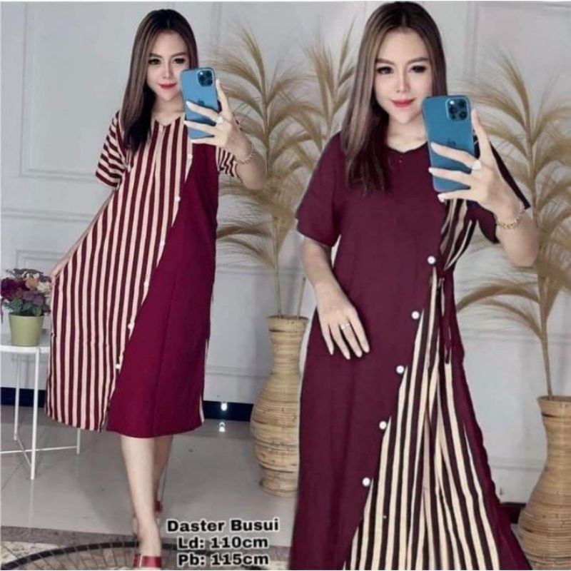 PROMO !! DASTER ANDIN SALUR BEST SELLER || MOTIF 02 || DASTER ANDIN RING POLKA || MOTIF 03 || DASTER ANDIN RING CINCIN POLKADOT || DRESS ANDIN SALUR || DASTER ANDIN GARIS TERMURAH TEBAL