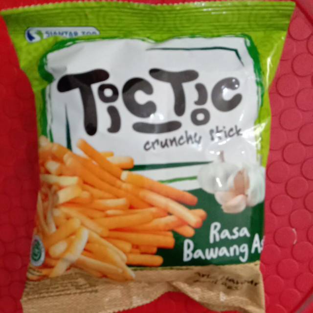 

Tic tic rasa bawang (5pcs)/ stik bawang / snack tictic