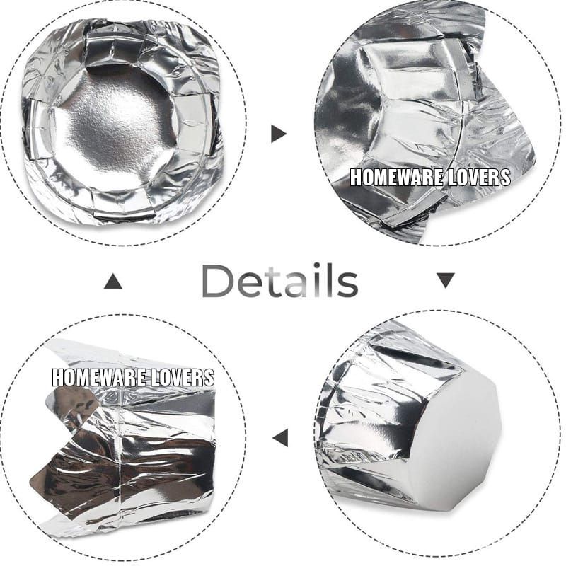 Tulip Cupcake Case Aluminium foil 50pcs Muffin Paper Cupcake Case Baking Paper Premium food grade