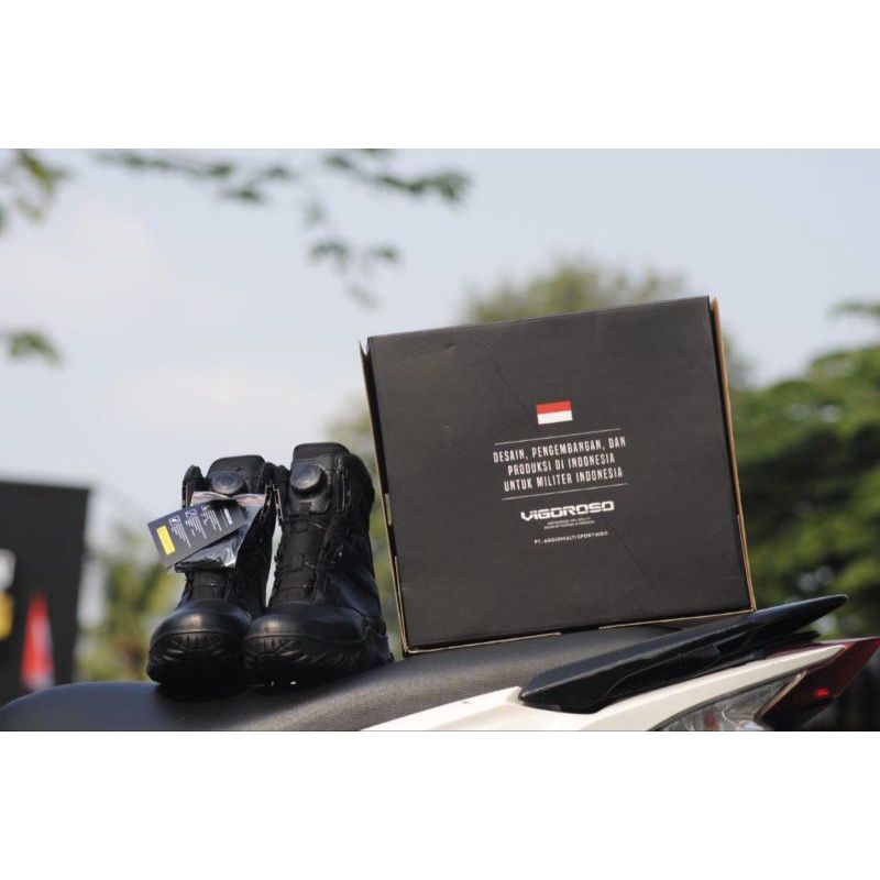 sepatu pdl TNI polri merek vigoroso asli  dan bacorocco100% murah