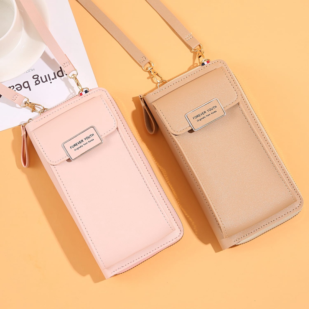 ( Fy ) Dompet Hp Panjang Wanita Free Tali Dompet HP Import Real Pict ForeverYoung