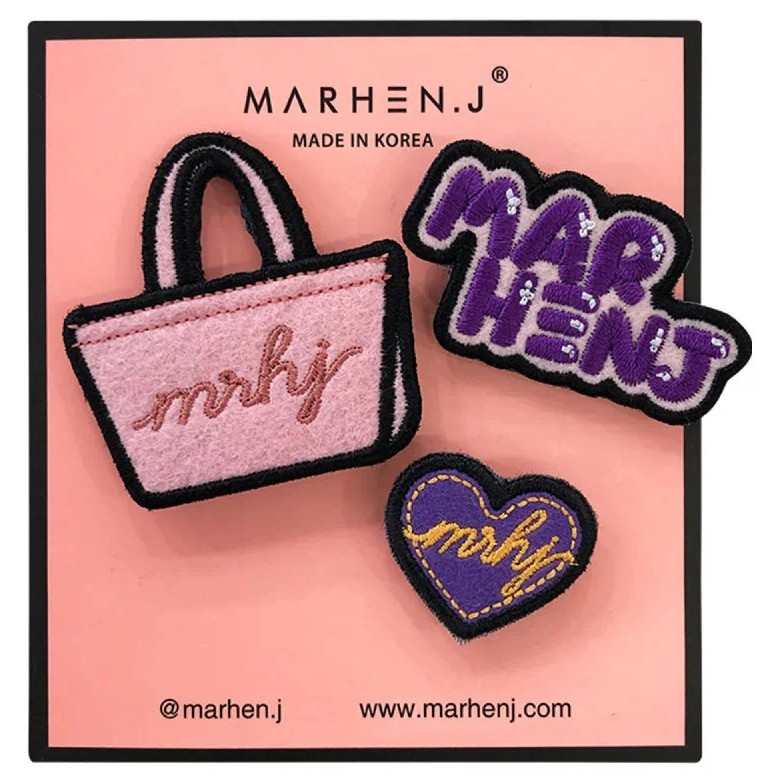 Marhen.J Wappen Funny Bag Pink