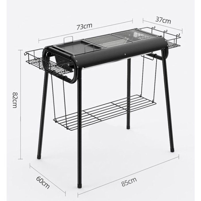 ALLTREK Alat Pemanggang BBQ Grill ESTER Outdoor Portable