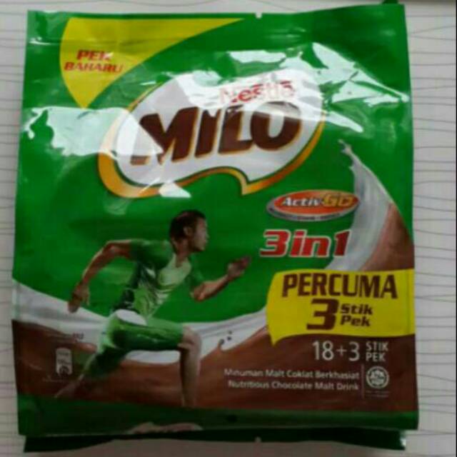 

milo sachet isi 21 pcs