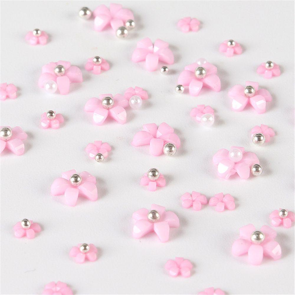 R-flower 2g Nail Art Dekorasi Novel Desain Hiasan Aksesoris Perlengkapan Pesona Bunga Akrilik Untuk Nail Flower Nail Art Set