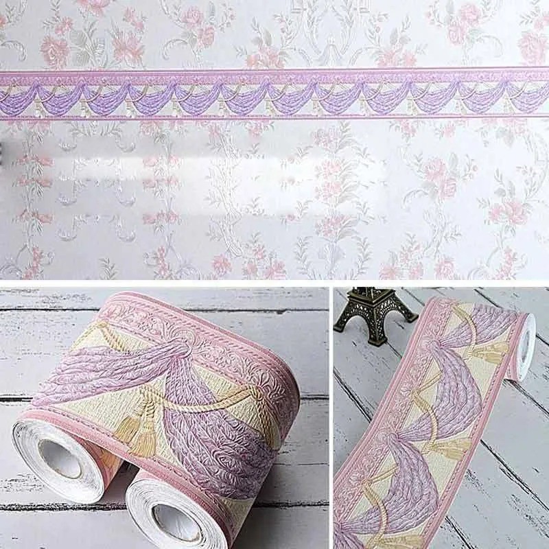 TURUN HARGA [ COD BAYAR DI TEMPAT ] WALLPAPER BORDER LIST NEW UKURAN 10cm*10m