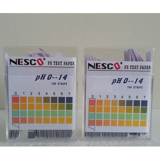 KERTAS PH NESCO - PH PAPER - LAKMUS KERTAS UNTUK MENGETAHUI KADAR AIR (ASAM, BASA)