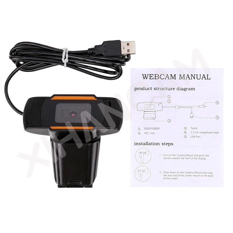 XIHANCAM 720p Camera Laptop Usb Webcam 1080p Camera Zoom Meeting Kamera Laptop Untuk Zoom Web Cam Ip Camera Usb Kamera Webcam Laptop With Mic Live Streaming Kamera Pc Komputer Desktop Kamera Laptop Usb Webcam Pc