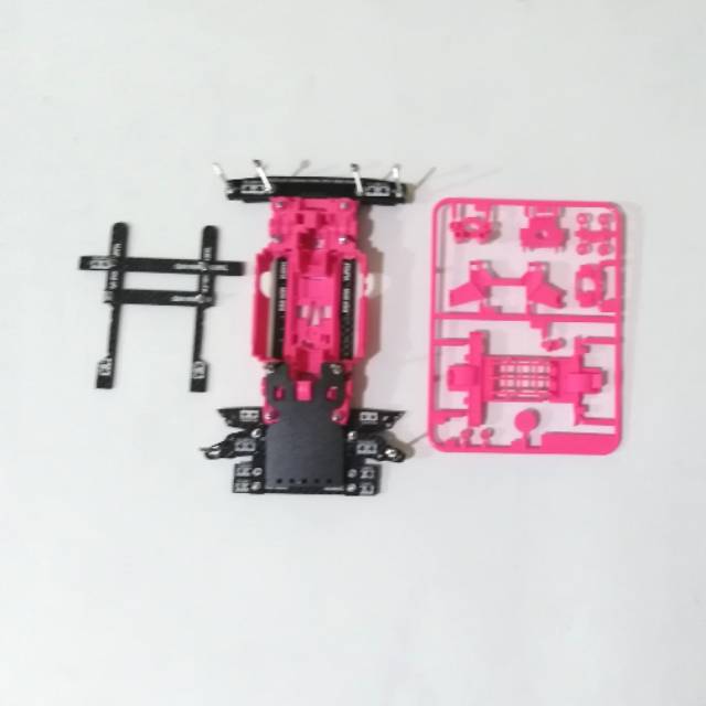 Mobil STO 50 kosongan MS suspension chasis pink