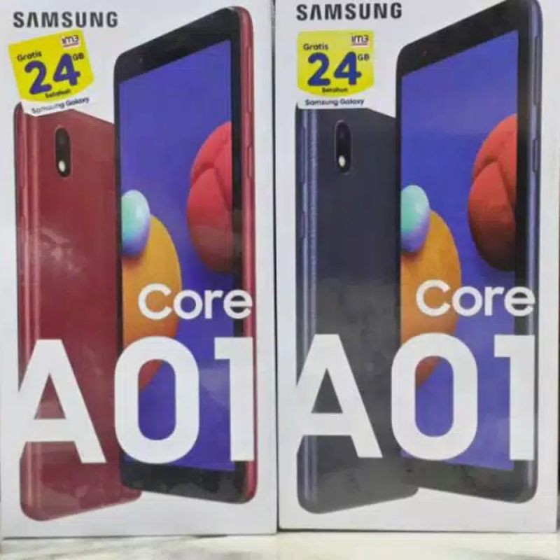 Samsung A01 Core 2/32Gb atau 1/16Gb Garansi Resmi Samsung Indonesia