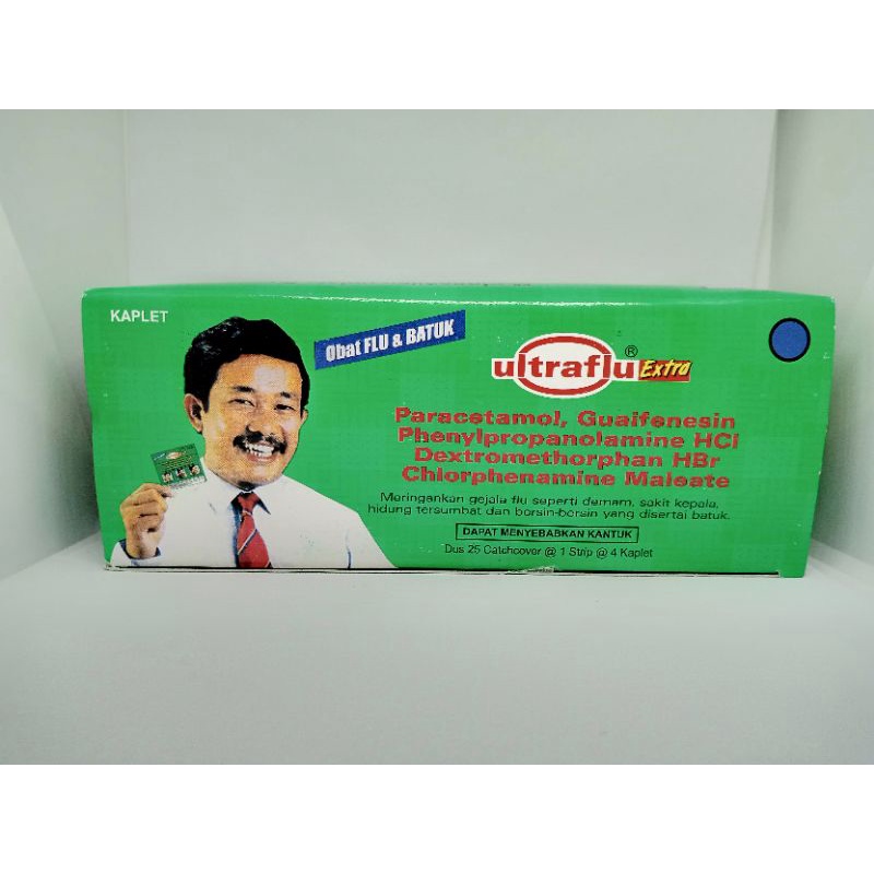 ULTRAFLU EXTRA 1 STRIP ISI 4 KAPLET - ED 01/2027