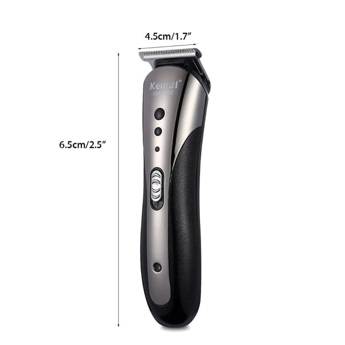 Alat Cukur Elektrik Hair Trimmer Shaver Kemei Bisa Cas Rechargeable