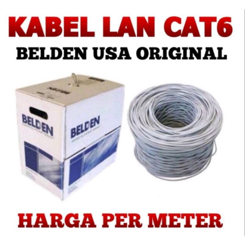 Belden Cat 6 1 Roll Original Kabel LAN UTP 1Roll Cat6 305 Meter 24AWG