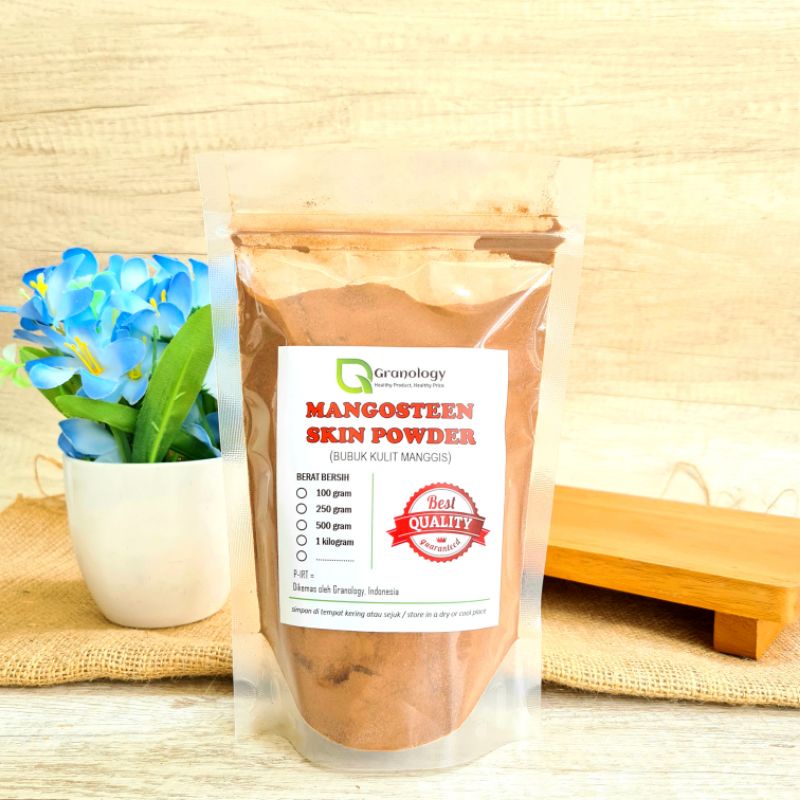 Ekstrak Kulit Manggis Bubuk / Mangosteen Skin Powder (250 gram) by Granology