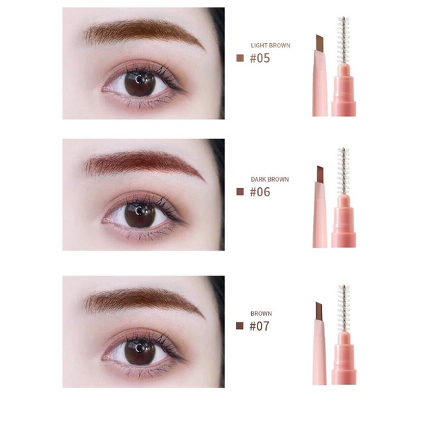 [2013] EYEBROW PINK COLOR, PENSIL ALIS 2 IN 1