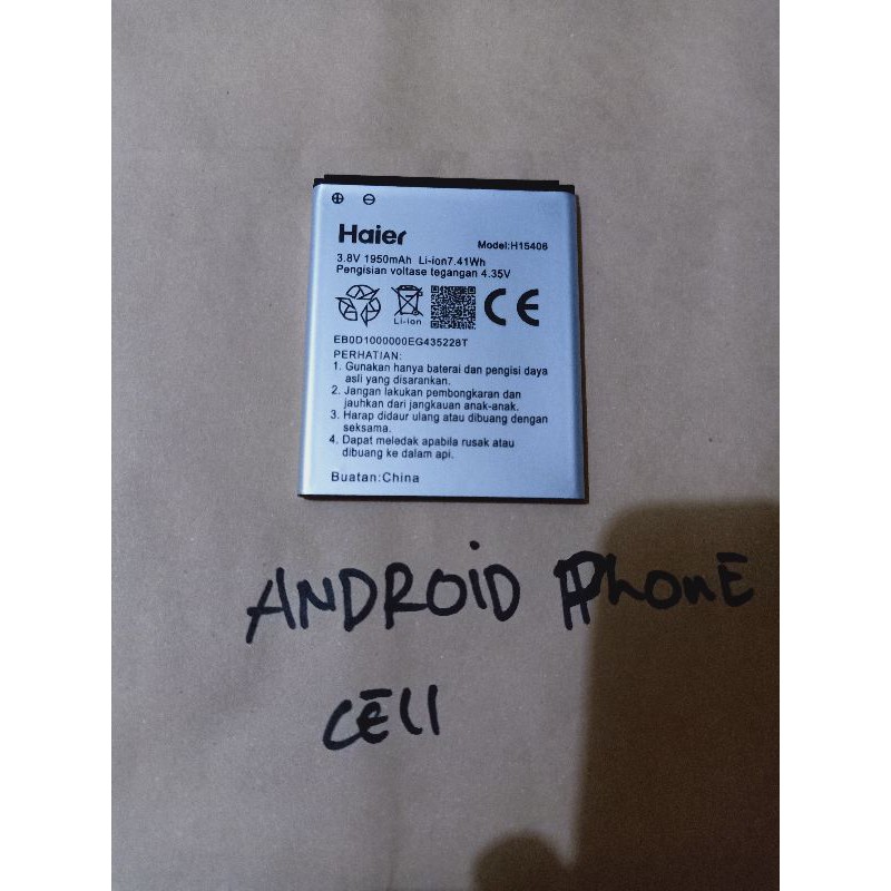 BATERAI BATRE BATTREY SMARTFREN A16C3H A26C4H ANDROMAX A ORIGINAL OEM - H15408