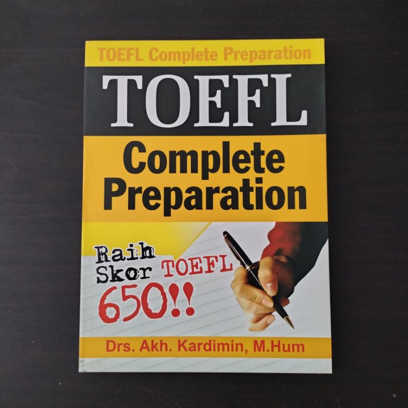 Jual Buku Tes Masuk: TOEFL Complete Preparation | Shopee Indonesia