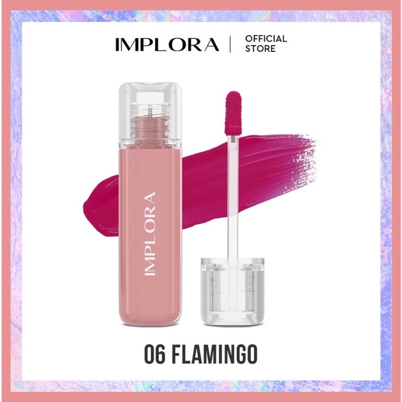 IMPLORA ✔️ Jelly Tint | Lip Tint Glossy | Lip tint tahan lama BPOM BEST SELLER