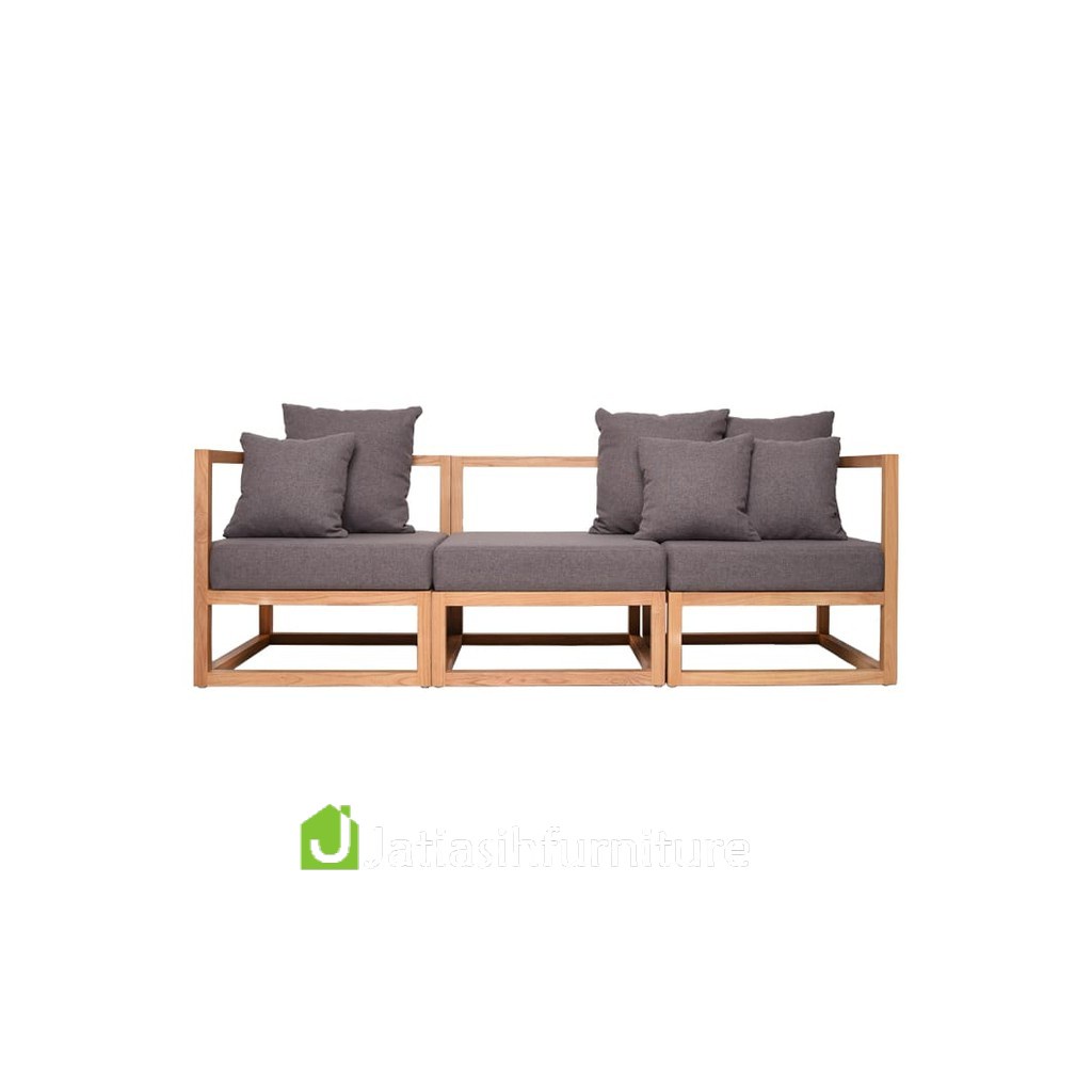 CUBIX SERIES - Kursi Tamu Sofa Modern Minimalis 3 Seater | XIONCO Jati Asih Furniture