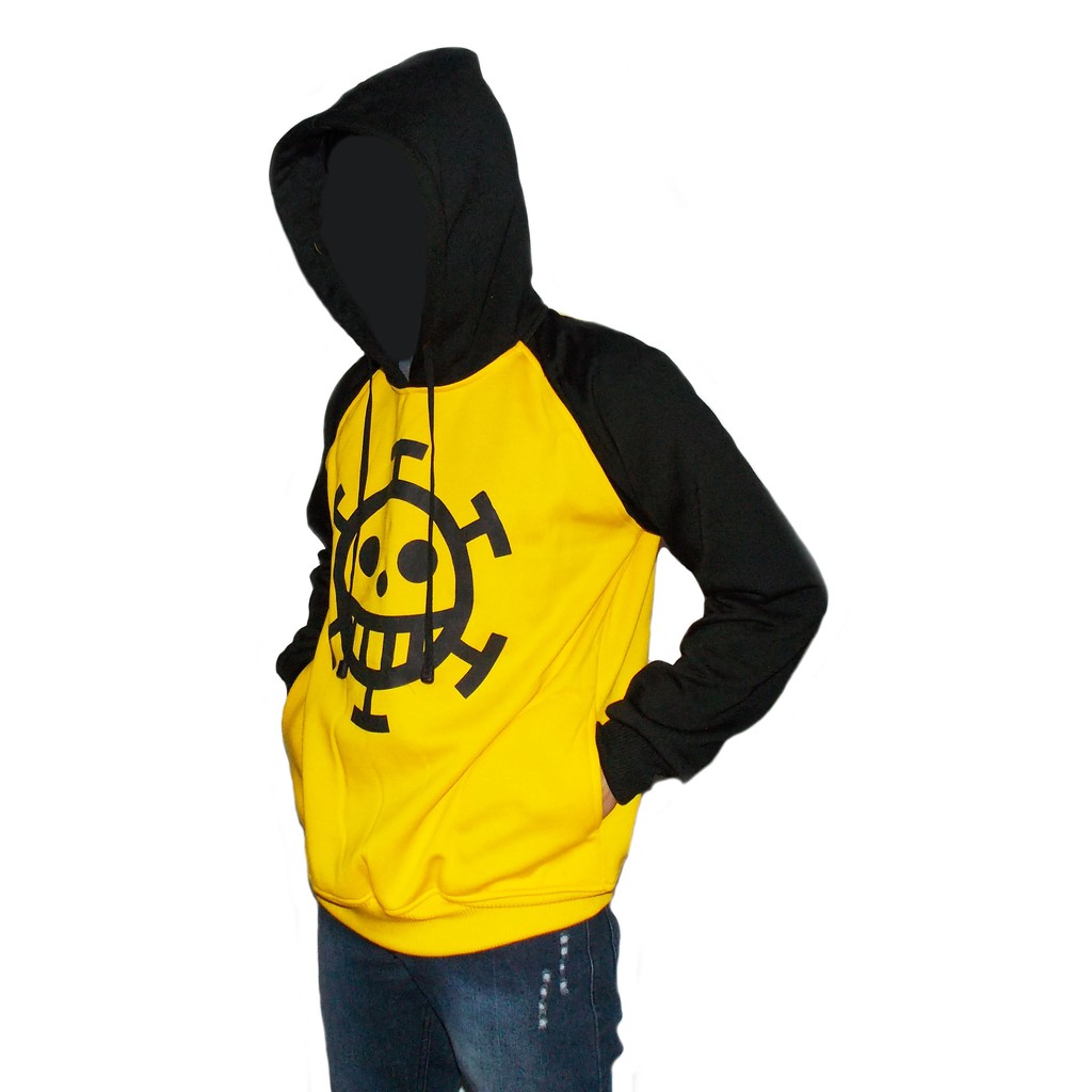 JAKET ANIME ONE PIECE TRAFALGAR LAW HOODIE - SWEATER HOODIE TRAFALGAR LAW - JAKET TRAFALGAR LAW D ROGER - CORAZON - LUFFY