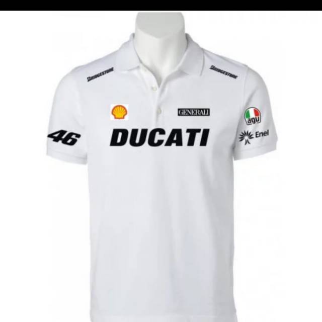 tshirt-polo-baju kerah ducati