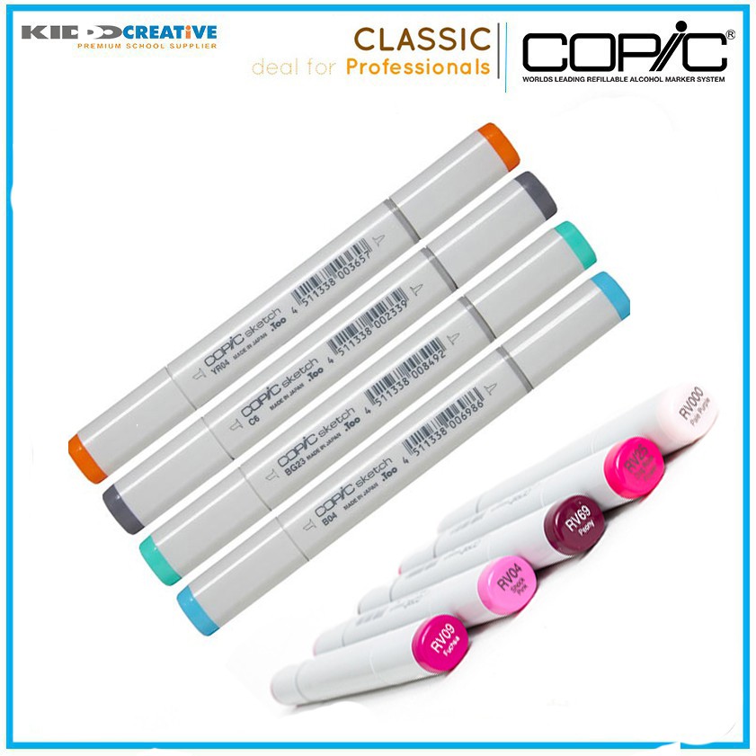 

COPIC INDIVIDUAL MARKER COLOUR ( RV )