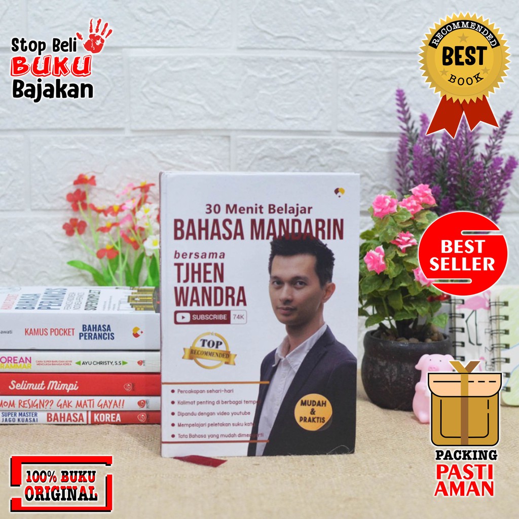 Buku 30 Menit Belajar Bahasa Mandarin Bersama Tjhen Wandra