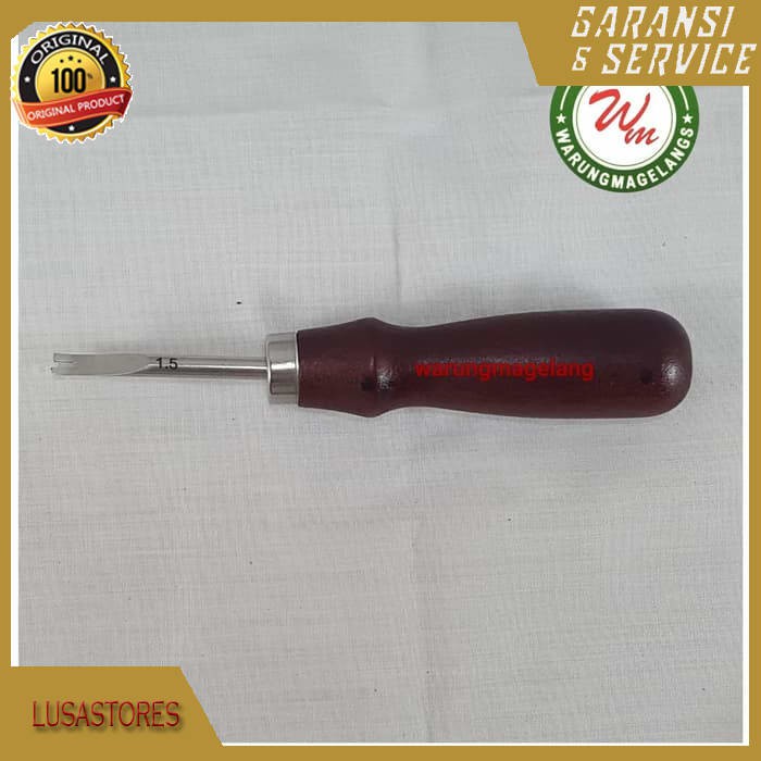 

Edge Creaser bveler 1.5 mm Peralatan kulit leather tools