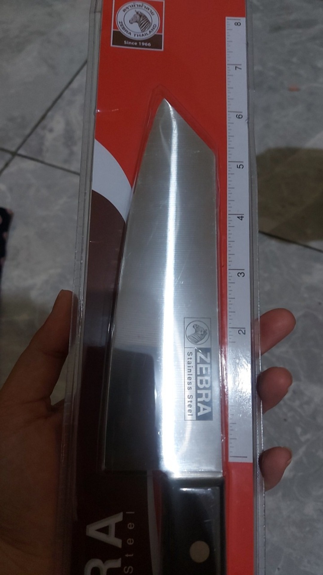 Zebra Japanese Pisau Dapur / Cleaver Chef 6,5 (100254)