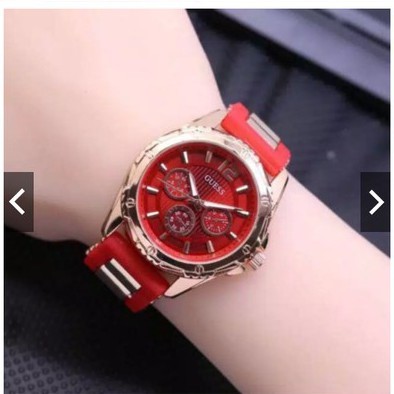 (SS) Jam Tangan Wanita Fashion GUS-30 Jumbo Chrono Off Strap Rubber