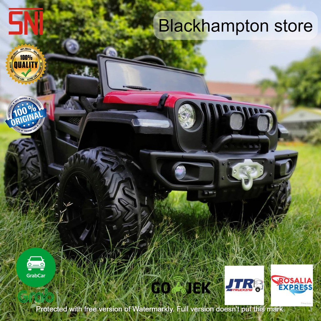 Mobil aki mainan anak. JEEP DAKAR 4WD