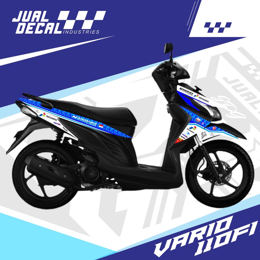 Striping Vario 110 fi variasi | Stiker vario 110 fi esp 2016 |  MANDALIKA Livery