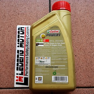 Oli 4T Castrol Power 1 10w40 motor bebek 800 ml