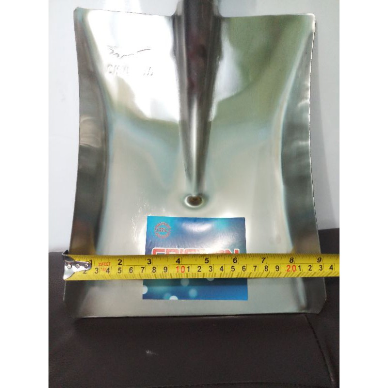 Sekop Rata Stainless Gagang kayu CRICTON / Sekop Pasir gagang kayu