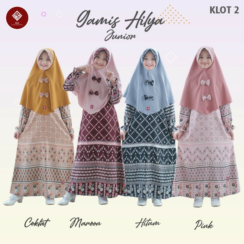 gamis anv hilya size junior