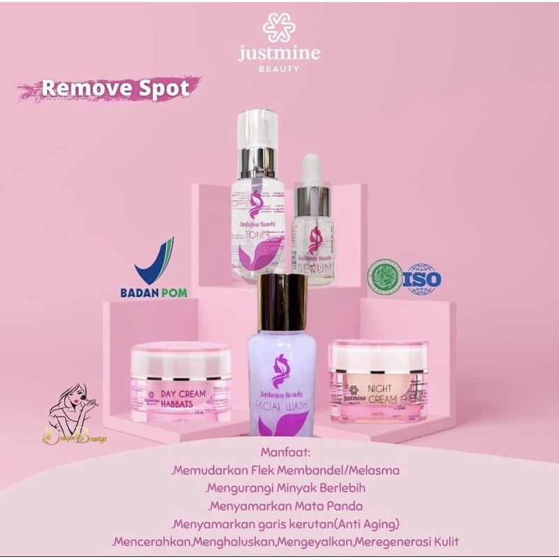 JUSTMINE BEAUTY /JASMINE SKINCARE 100% ORIGINAL / CREAM JASMINE