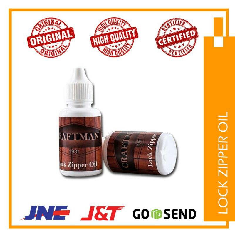 Jual Zipper And Lock Oil Pelumas Resleting Dan Kunci Indonesia Shopee Indonesia