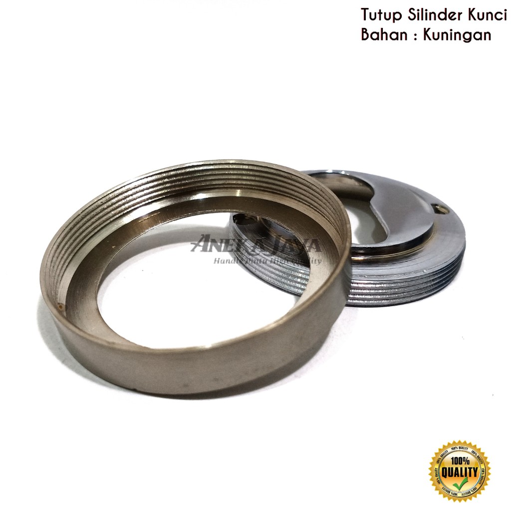 Ring silinder kunci pintu rumah Bulat tutup cover silinder kunci