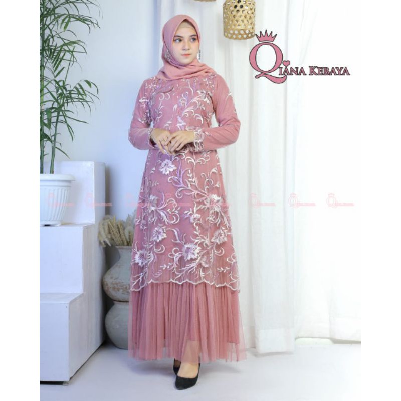 NEW KEBAYA SERUNI II - KEBAYA TULLE MUTIARA PREMIUM - PAKAIN PESTA TERPOPULER - KEBAYA MODERN