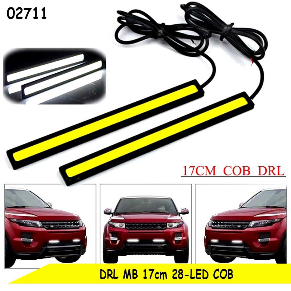 Lampu DRL LED Plasma COB 17cm Lampu LED Variasi Mobil Motor