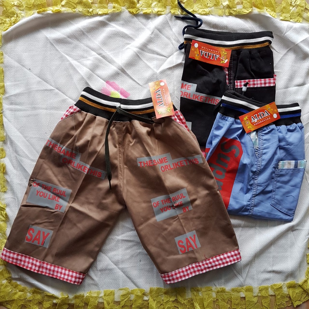 TERBARU !! CELANA ANAK PENDEK - cargo pants anak