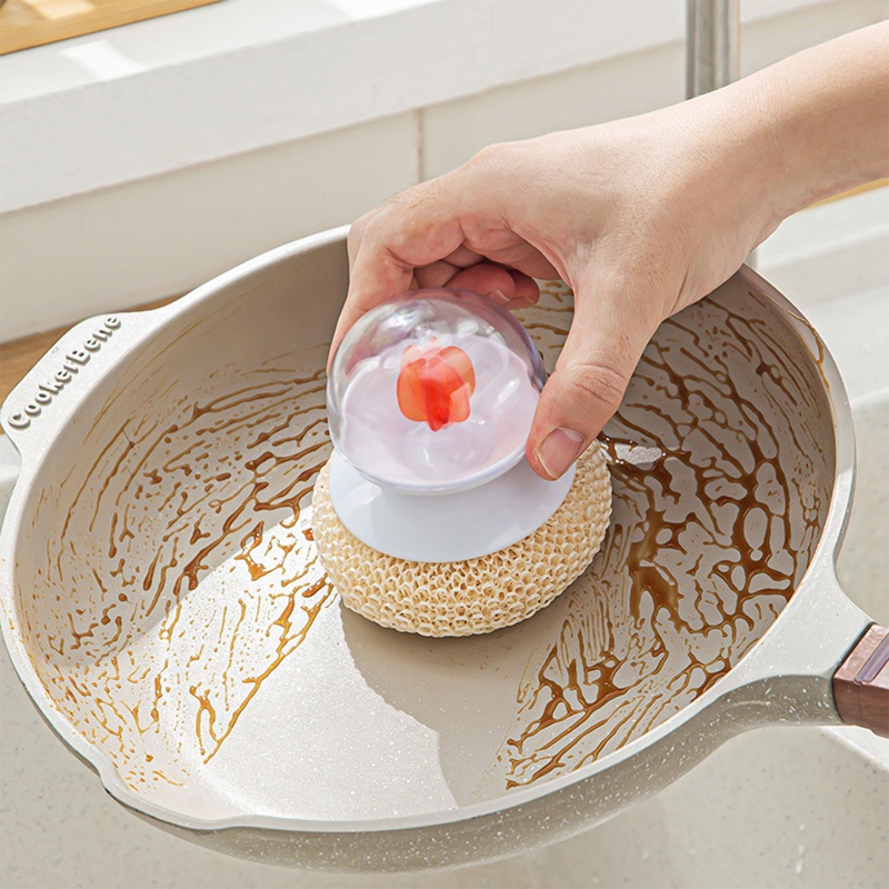 Kiss Pad Scrubber Pembersih Karat Bahan Fiber Untuk Dapur