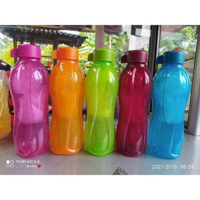 { 100% ASLI YA } Tupperware Eco Bottle 500ml ulir 1pcs warna acak botol minum TERMURAH