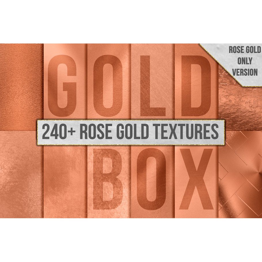 240+ Rose Gold Foil Texture Pack - JPEG Ultra HD