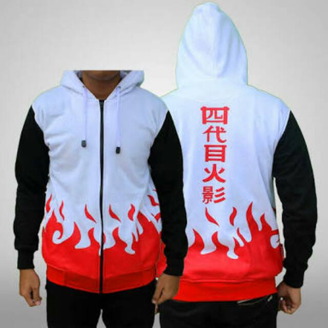 jaket anime naruto hokage