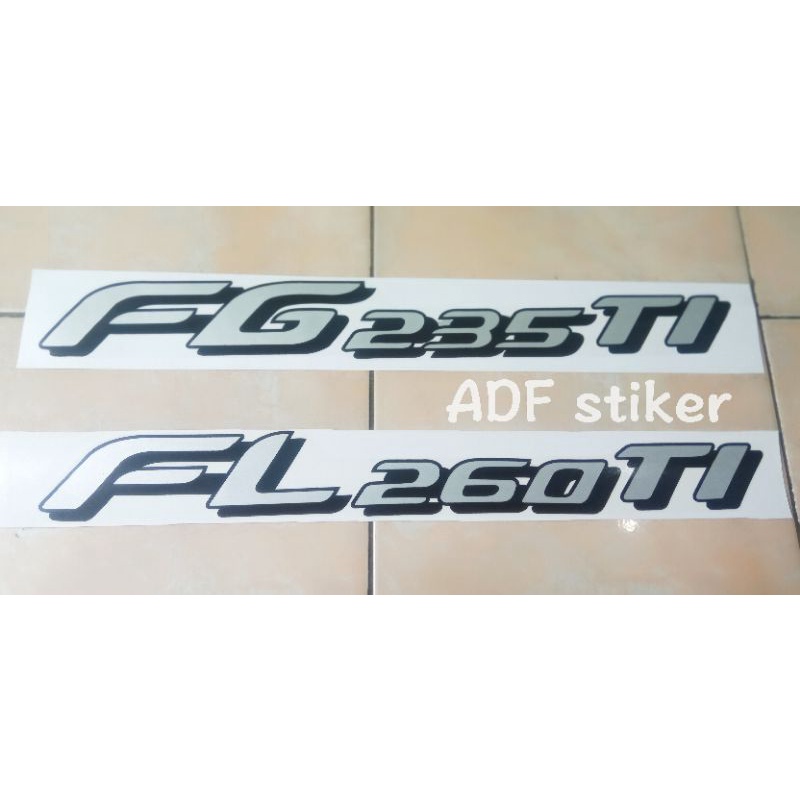 stiker Hino FG235TI / stiker Hino FL260TI / Stiker Hino FG 235 TI FG260 TI