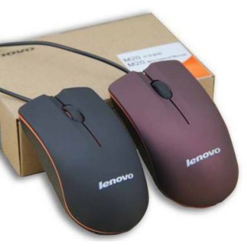 Mouse laptop mous lenovo m20 mouse murah